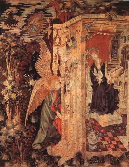 unknow artist The Annunciation Spain oil painting art